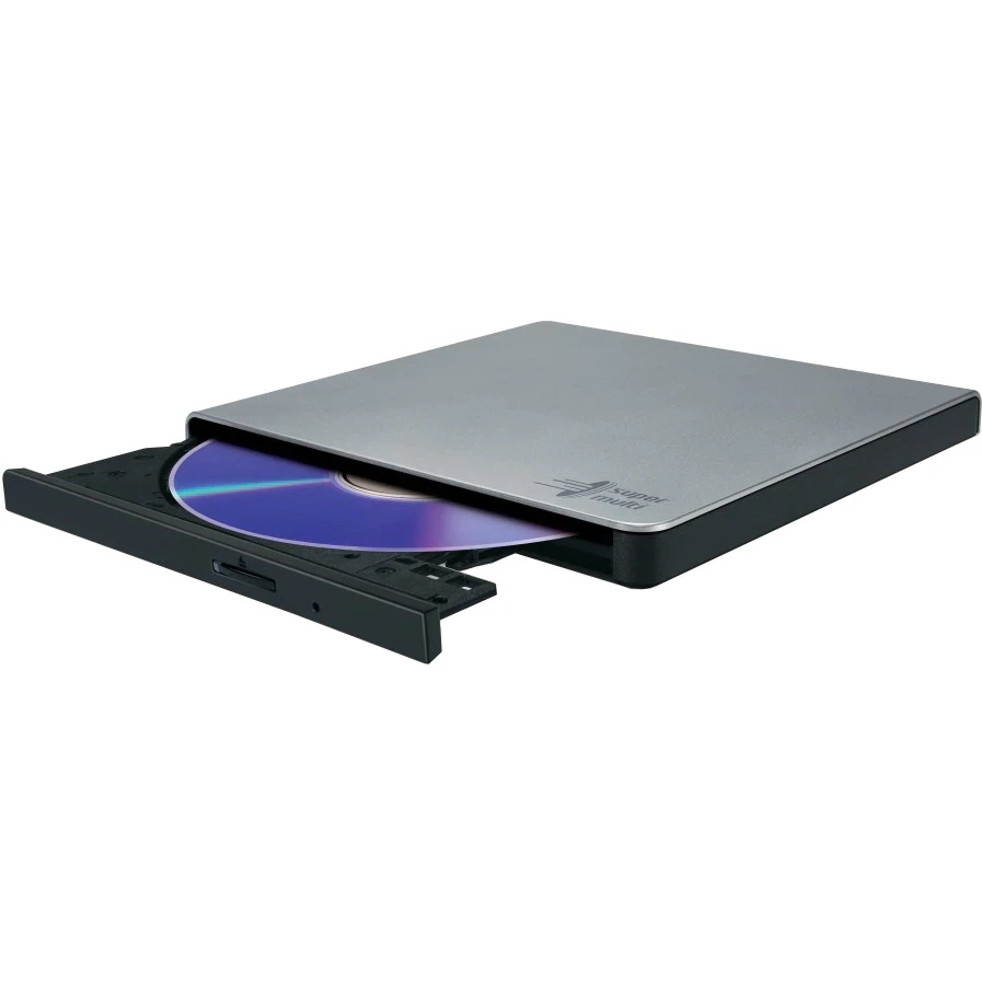 LG GP57ES40 optinių diskų įrenginys Juoda, Sidabras DVD±RW