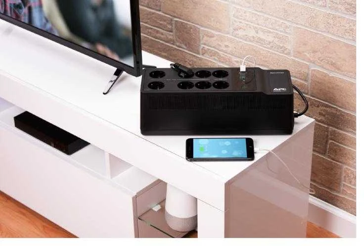 APC Back-UPS 650VA 230V 1 USB charging port - (Offline-) USV Budėjimo režimas (neprisijungus) 400 W