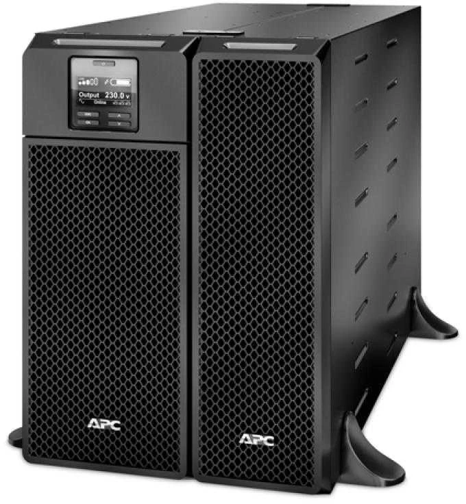 APC Smart-UPS On-Line Dviguba konversija (prisijungus) 6000 VA 6000 W 10 AC išvestis(ys / čių)