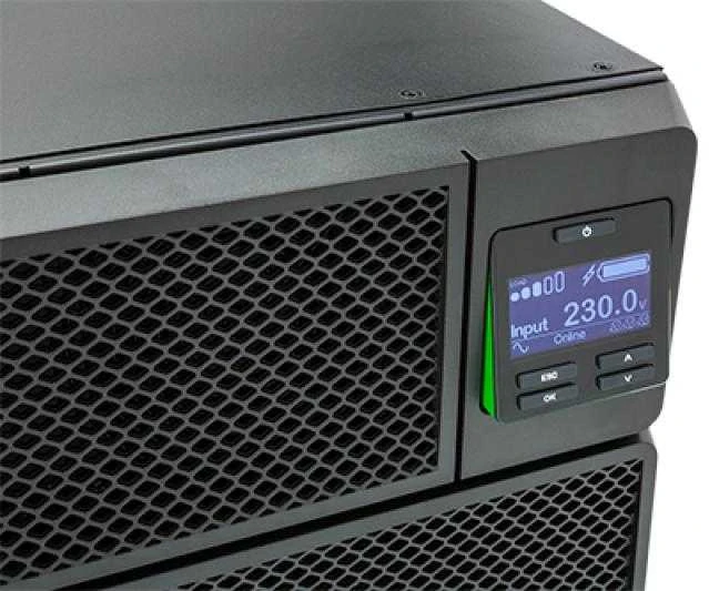 APC Smart-UPS On-Line Dviguba konversija (prisijungus) 10000 VA 10000 W 10 AC išvestis(ys / čių)