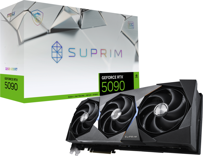Vaizdo plokštė MSI GeForce RTX™ 5090 32G SUPRIM SOC