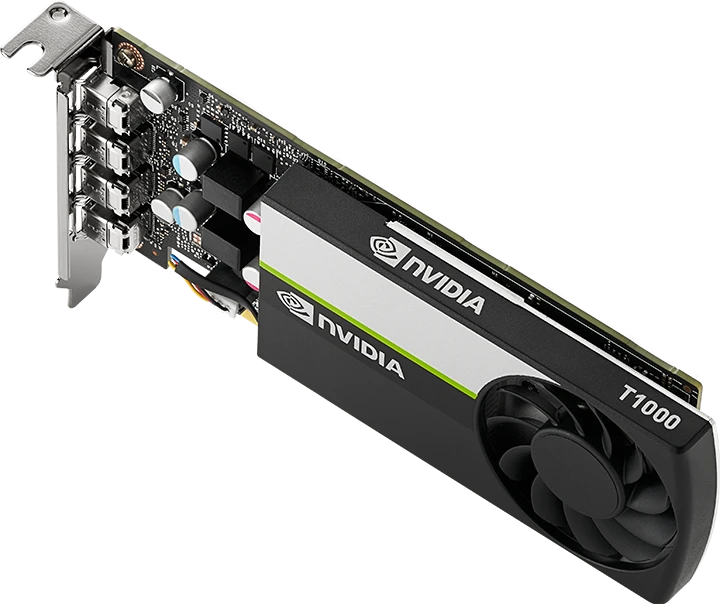 Vaizdo plokštė Pny Technologies PNY Quadro T1000 4GB GDDR6 4xmDP LP