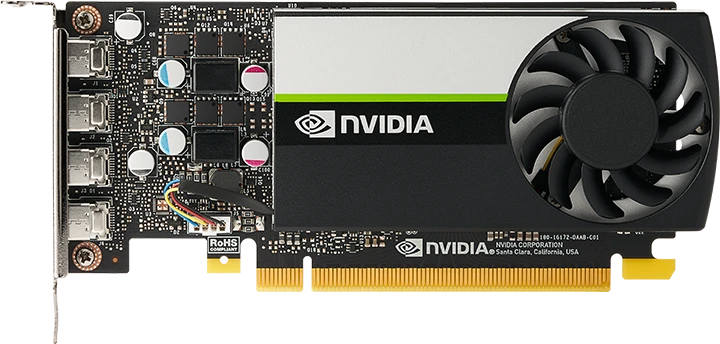 Vaizdo plokštė Pny Technologies PNY Quadro T1000 4GB GDDR6 4xmDP LP