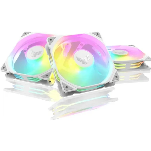 Kompiuterio Korpusas - ASUS TUF Gaming TR120 ARGB 12 cm Baltas Aušintuvas