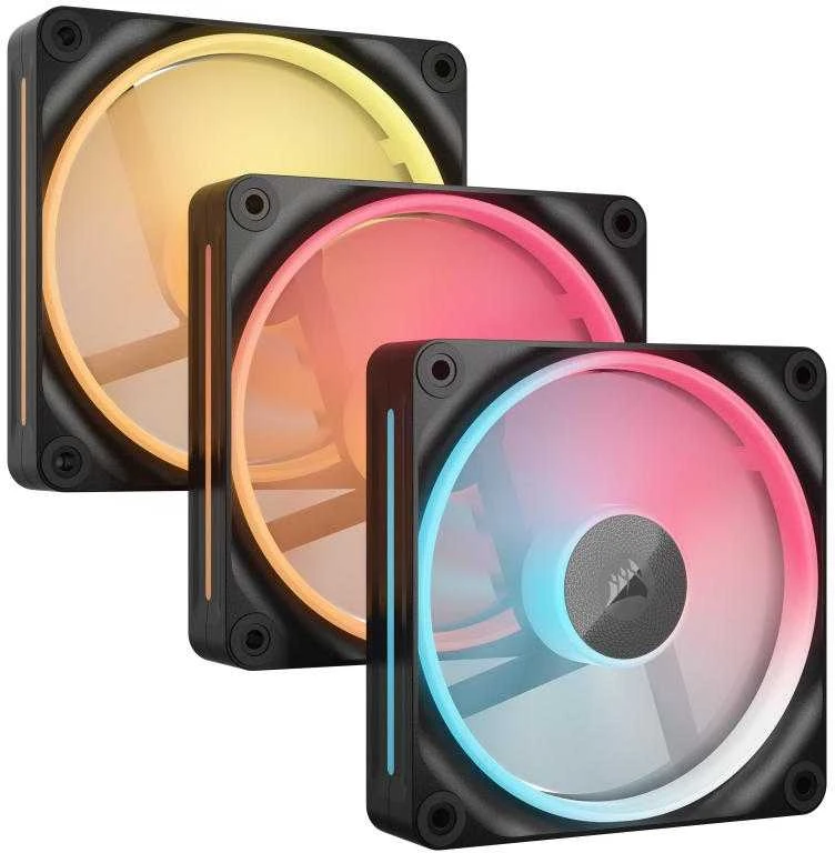 „Corsair iCUE LINK LX120-R RGB PWM“ 3 pakuočių rinkinys + šakotuvas CO-9051050-WW