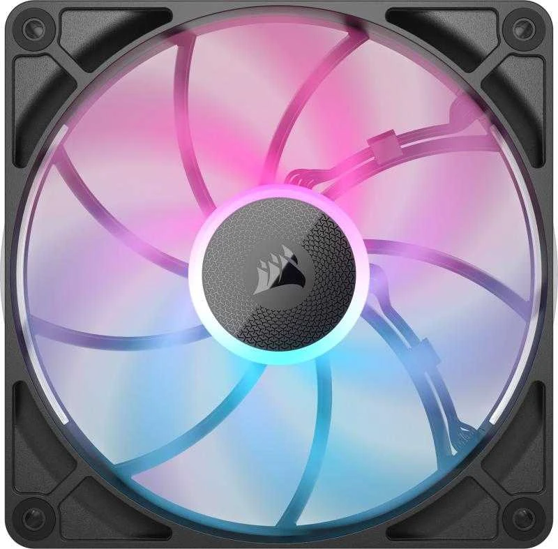 Corsair RX140 RGB ventiliatorius – priekinis vaizdas