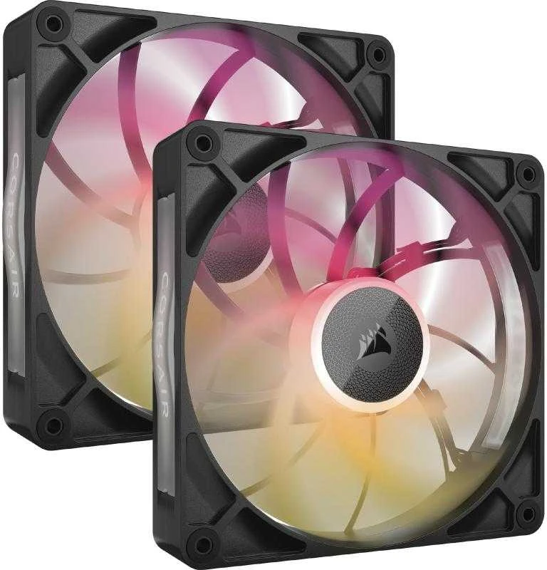CORSAIR RX140 RGB aušintuvų komplektas