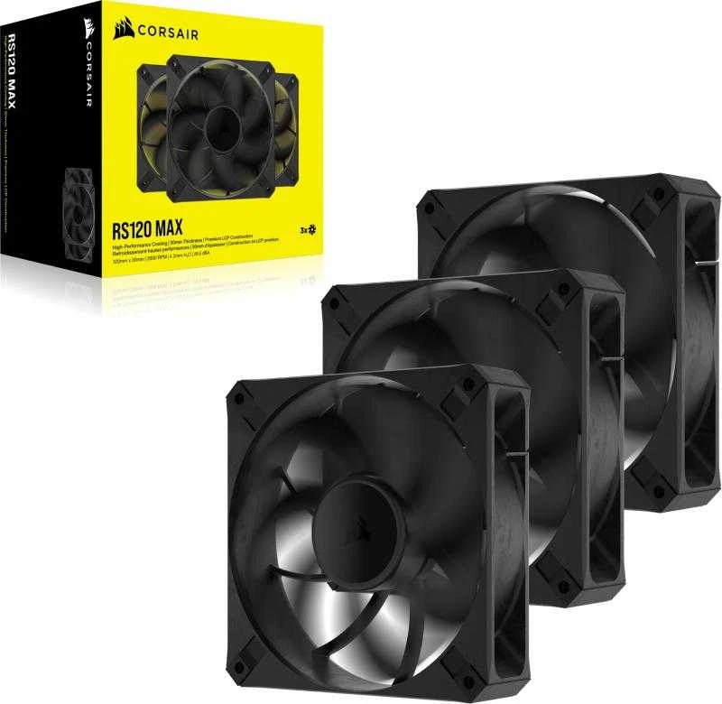 Corsair RS120 MAX 120 mm PWM trigubas juodas CO-9050171-WW