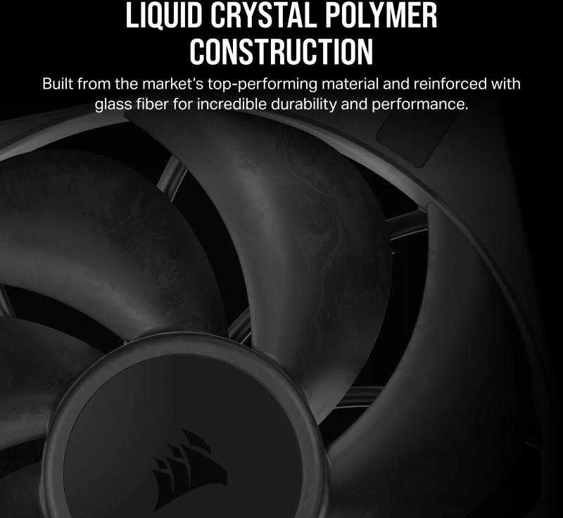 Corsair RS120 MAX 120 mm PWM trigubas juodas CO-9050171-WW