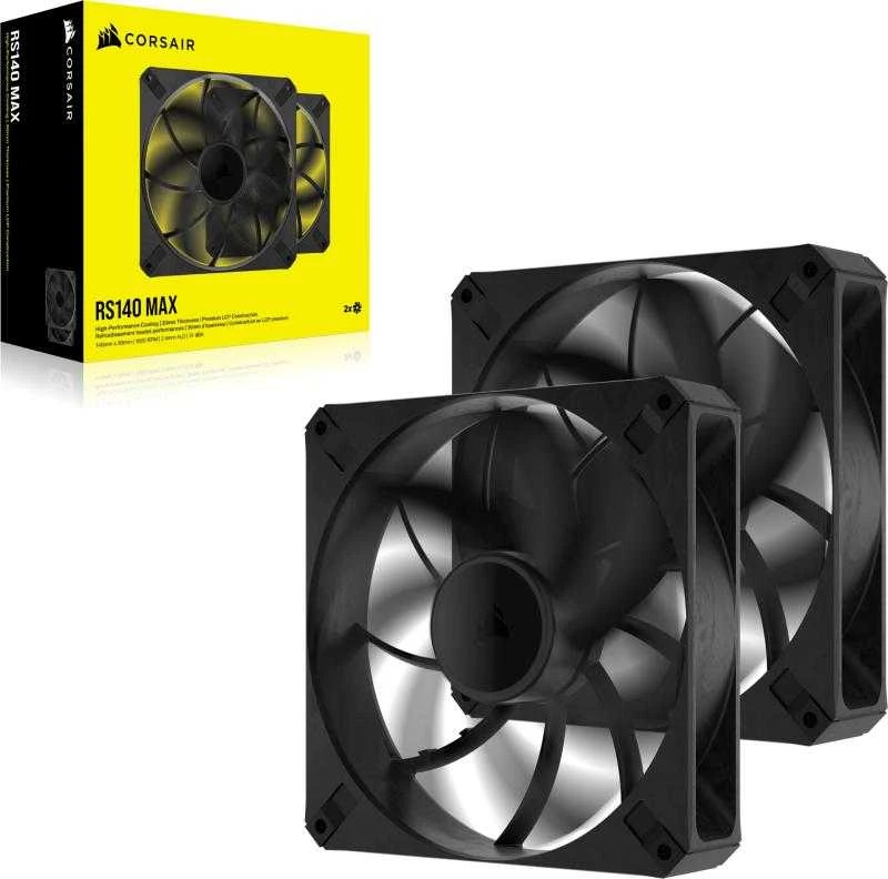 Corsair RS120 MAX 140 mm PWM Dual Juodas CO-9050175-WW