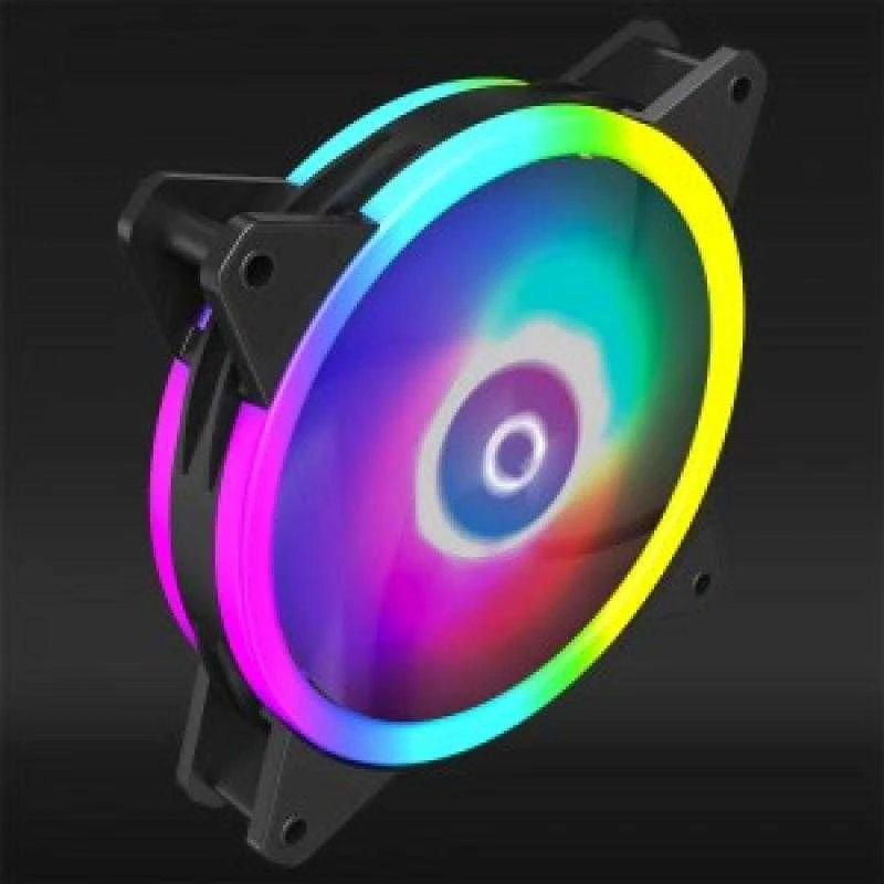 AQIRYS CETUS 140mm ventiliatorius su RGB apšvietimu