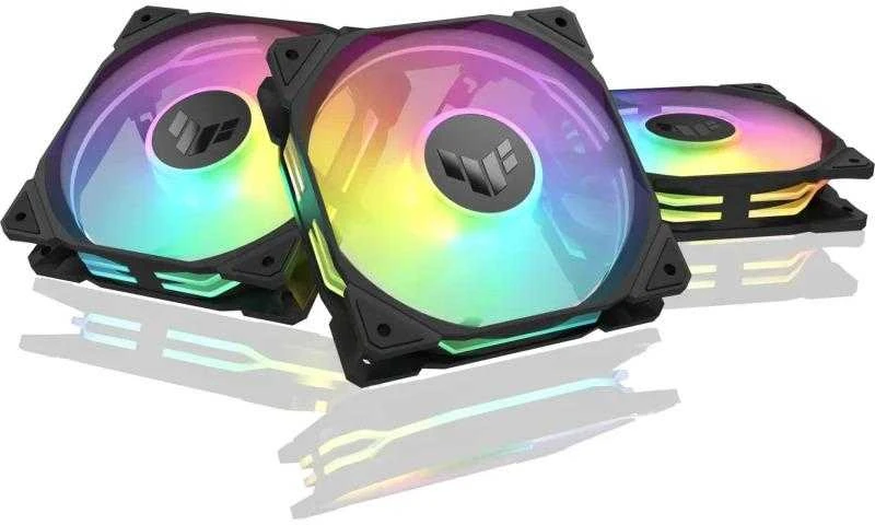 ASUS TUF Gaming TR120 ARGB Reverse Fan Juodas