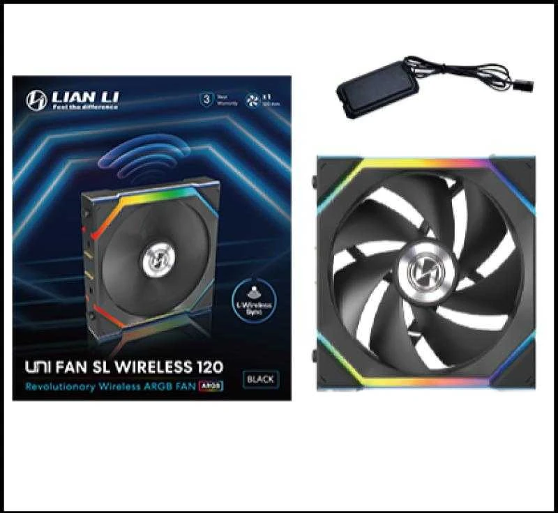 Lian Li UNI FAN SL 120mm rinkinys su pakuote