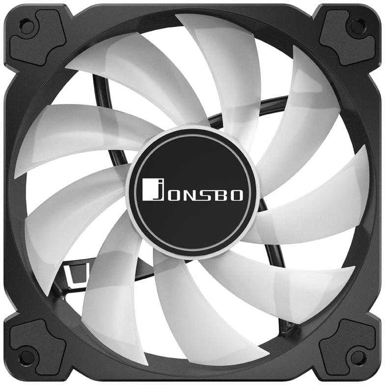 Jonsbo FR-502 PWM ventiliatorius, ARGB - 120mm, juodas