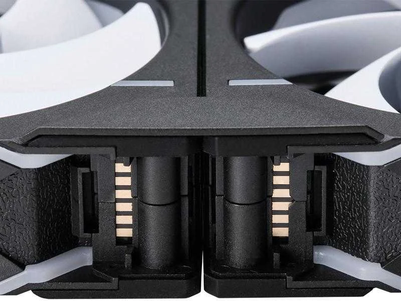 PHANTEKS D30 PWM reguliarus oro srautas D-RGB, 3 pak. - 120 mm, juoda
