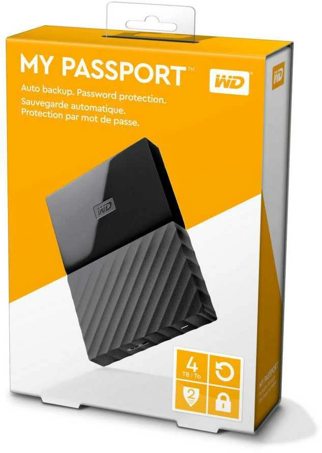 Kietasis diskas Western Digital My Book 4TB juodas
