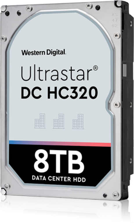 SanDisk Western Digital Ultrastar DC HA320 8TB 3,5 colio SATA 6Gb/s – vidinis kietasis diskas