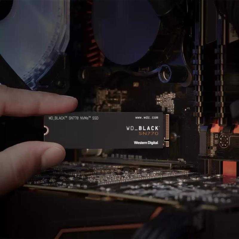 Kietasis diskas SSD Western Digital Black SN770, 1TB