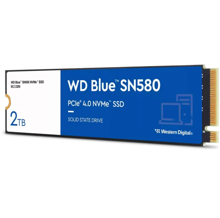 SanDisk WD Mėlyna SN580 NVMe SSD 2TB M.2 PCIe Gen4