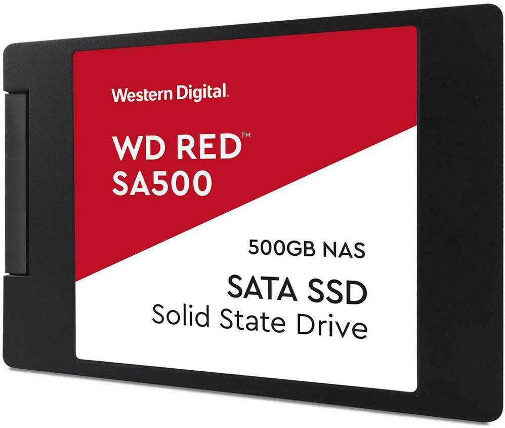 Sandisk SSD WD Raudonas 500GB 2.5" SATA WDS500G1R0A