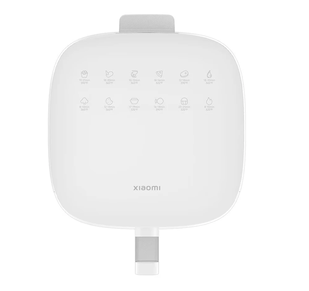 Karšto oro gruzdintuvė Xiaomi Air Fryer Essential, 6L, baltos spalvos