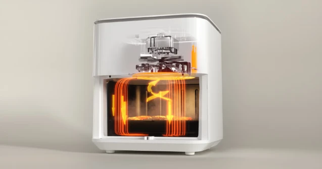 Xiaomi Gruzdintuvė Smart Air Fryer 6.5 L, Balta