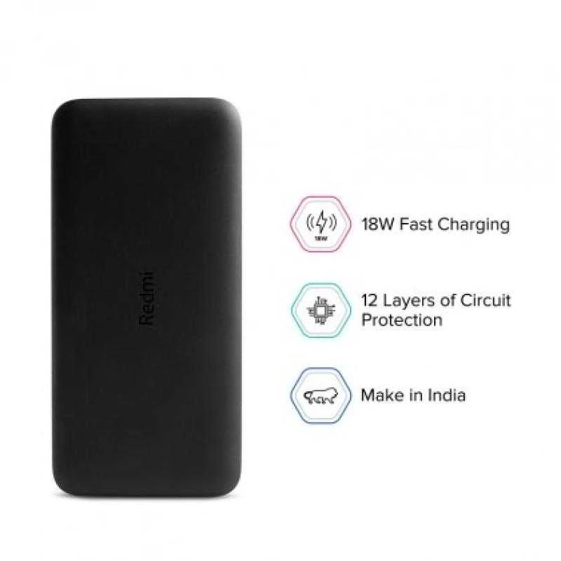 Redmi 18W Fast Charge Power Bank 20000 mAh