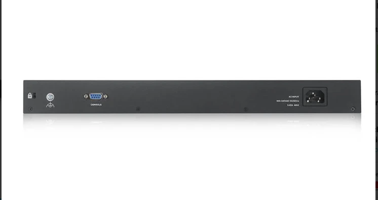Šakotuvas ZYXEL GS2220-50HP, ES REGIONAS, 48 PRIEVADŲ GBE L2 POE KOMUTATORIUS SU GBE UPLINK (1 METŲ NCC PRO PACK LICENCIJA) (5 METŲ GARANTIJA)