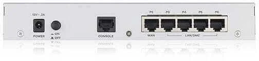 Maršrutizatorius ZYXEL USG FLEX 100 H, 8 GIGABIT USER-DEFINABLE PORTS, 1*USB WITH 1 YR ENTRY DEFENSE PACK (5Y WARRANTY)