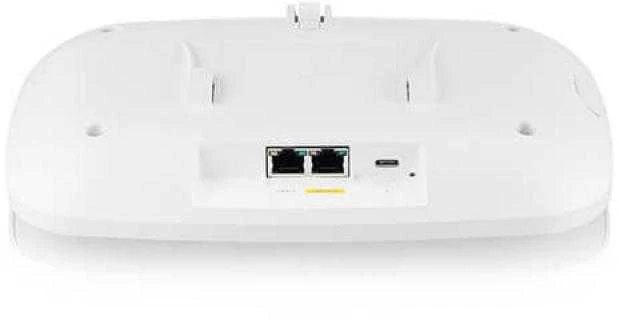 Maršrutizatorius ZYXEL NWA210BE BE12.3K (2.4GHZ: 2X2:2, 5 OR 6GHZ: 4X4:4) MU-MIMO, DUAL Radijas 2.4 AND 5 OR 6GHZ, 2 X 2.5G LAN PORTS, POE+ (802.3AT), STANDALONE/NEBULA CLOUD MANAGED EXCLUDING POWER ADAPTER (5Y WARRANTY)
