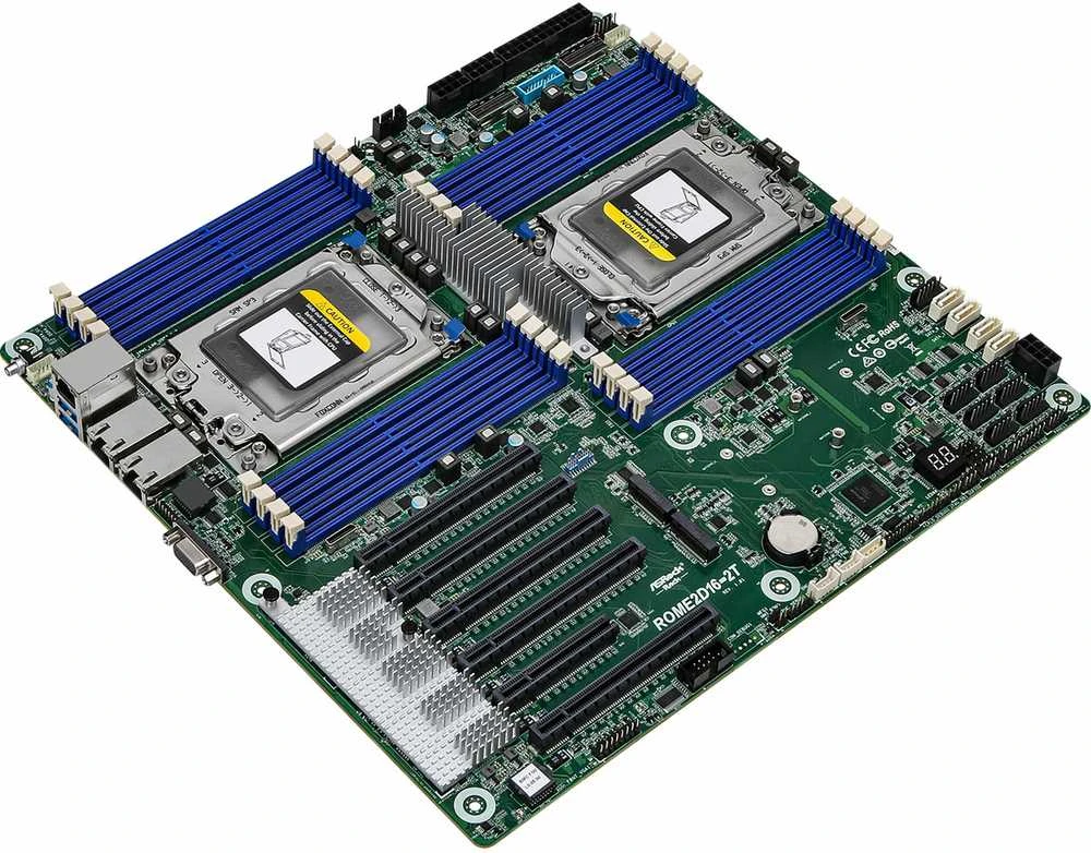 Asrock ROME2D16-2T pagrindinė plokštė LGA 4094 EEB