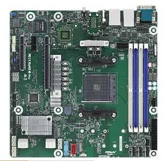 Serveris Motininė Plokštė - Asrock X570D4U, AMD X570 AM4 lizdas „Micro ATX“