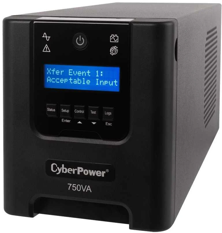 CyberPower Cyber Power UPS PR750ELCD 675W bokštas (IEC C13)