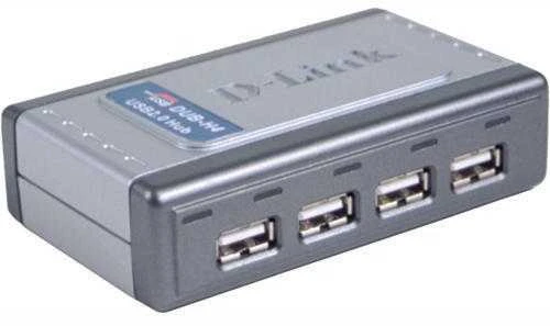 D-Link DLINK 4xUSB2.0 4Port USBHub 480Mbps PC MAC