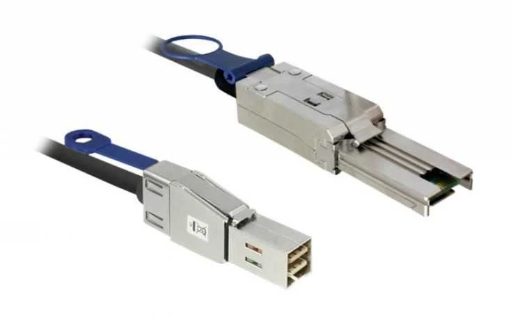 DELOCK cable mini SAS HD SFF-8644 > mini SAS 26 Pin SFF-8088 2 m