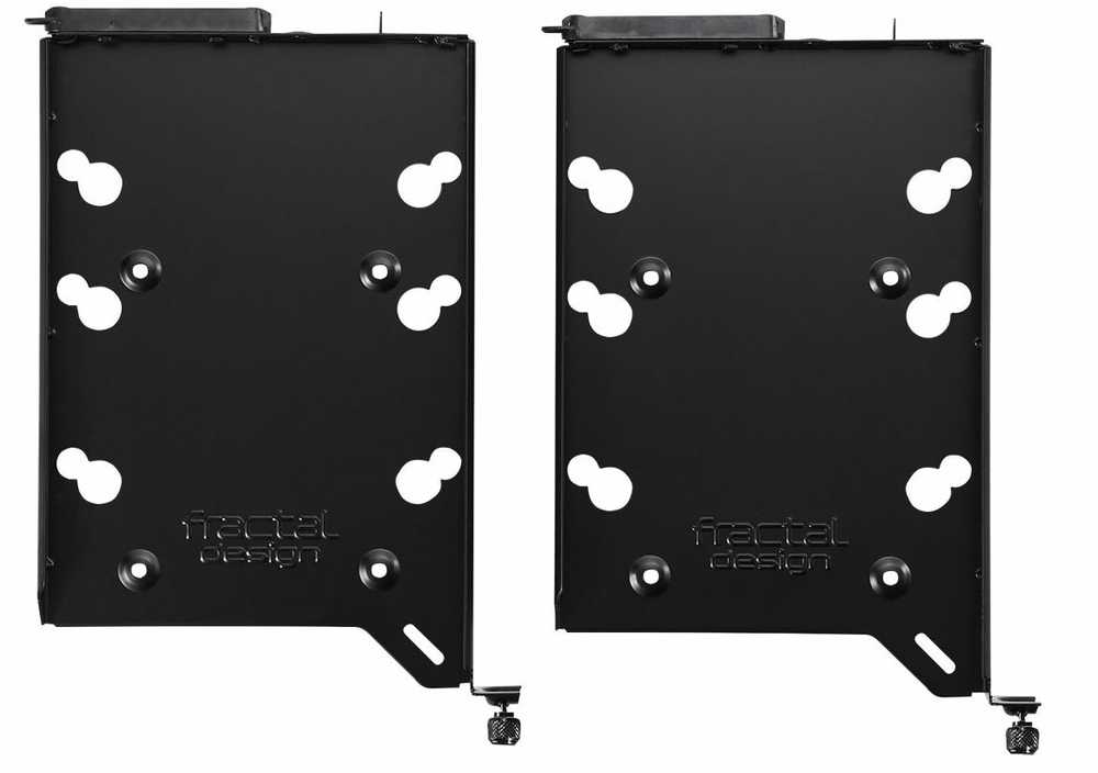 Fractal Design FD-ACC-HDD-A-BK-2P kompiuterio korpuso dalis Universalus HDD mounting bracket