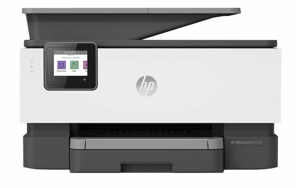 Hewlett Packard (HP) „HP Officejet Pro 9012e All-in-One“ spausdintuvas, įskaitant 6 mėnesių momentinio rašalo su HP+ bandomąją versiją