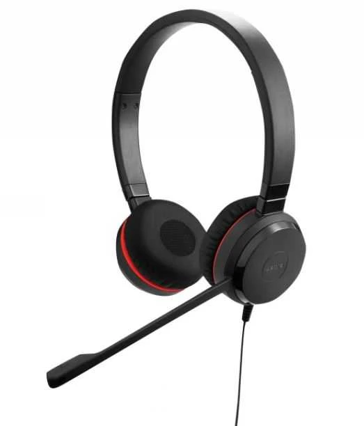 JABRA Evolve 30 II MS stereo Ausinės on-ear su laidu USB 3.5 mm jack Certified skirta Skype skirta Business