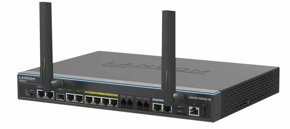 Tinklo Įranga - LANCOM 1926VAG-4G Dual VDSL & LTE Maršrutizatorius 600/300 MBit/s