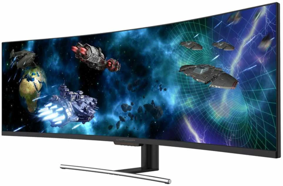 LC-Power 124,5 cm (49") 20A2A VA+DP+HDMI monitorius