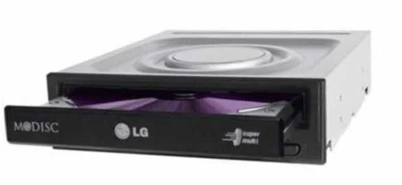 LG H.L duomenų saugykla | DVD rašiklis HH Pliko tipo | GH24NSD5 | Vidinis | Sąsaja SATA | DVD±R/RW | CD skaitymo greitis 48 x | CD įrašymo greitis 48 x | Juodas | Darbalaukis