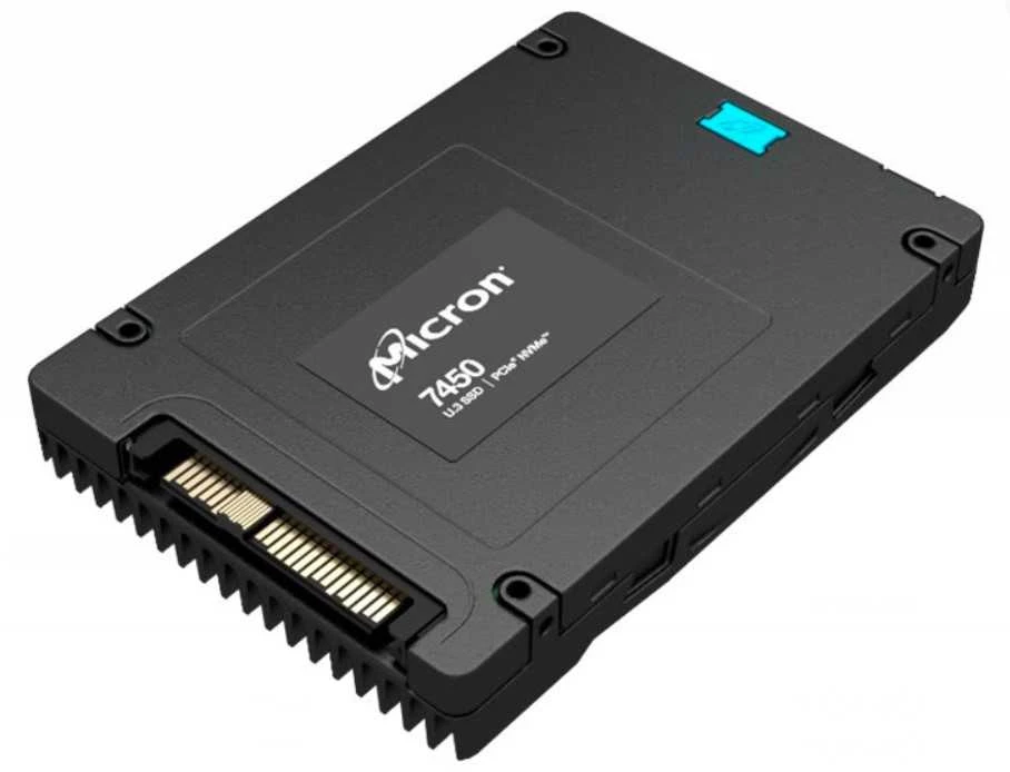 SSD – „Micron 7450 PRO 15,36 TB U.3 PCIe 4.0 NVMe“