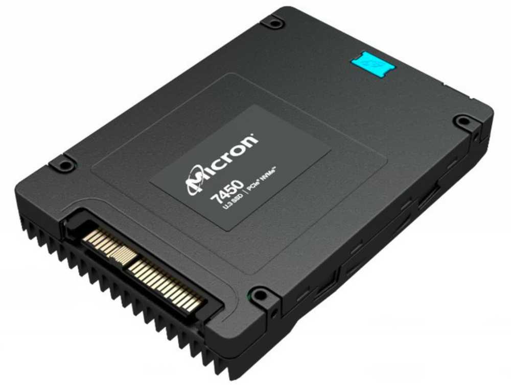 SSD Micron 7450 PRO 960GB U.3 (15 mm) NVMe PCI 4.0 MTFDKCC960TFR-1BC1ZABYYR (DWPD 1)