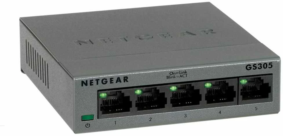 Šakotuvas Netatmo Netgear jungiklis GS305-300PES nevaldomas, stalinis kompiuteris, 1 Gbps (RJ-45) prievadų kiekis 5, maitinimo tipas vienas