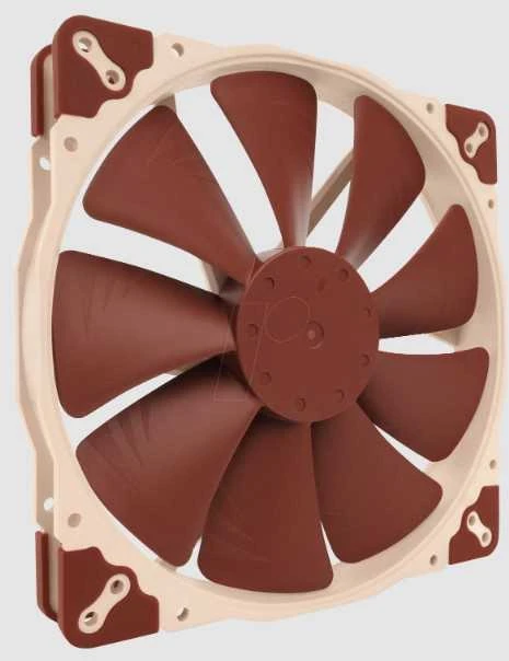 Kompiuterio Korpuso Ventiliatorius - Noctua NF-A20 20 Cm Rusvai Geltonas