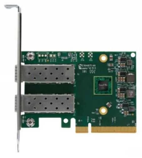 Nvidia „Mellanox ConnectX-6 Lx EN“ adapterio plokštė, 25 GbE, dviejų prievadų SFP28, PCIe 4.0 x8, be kriptovaliutos, aukštas laikiklis
