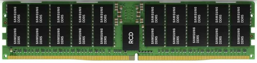 Samsung DDR5 RDIMM atminties modulis su RCD lustu