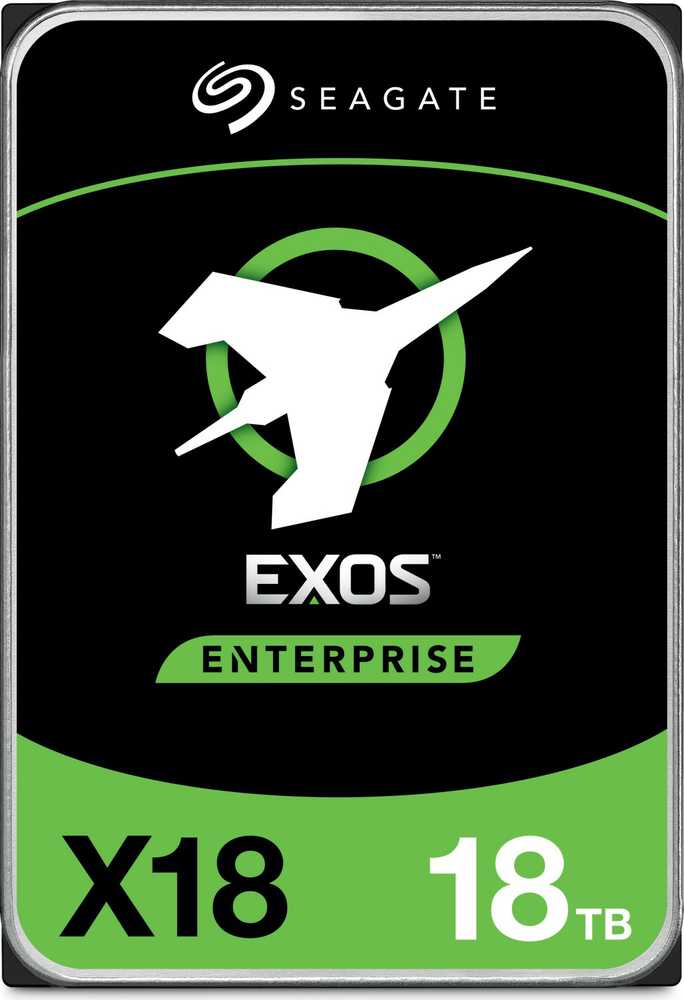„Seagate Exos X18 18TB 3,5 colio SATA III (6 Gb/s)“ serverio diskas (ST18000NM001J)