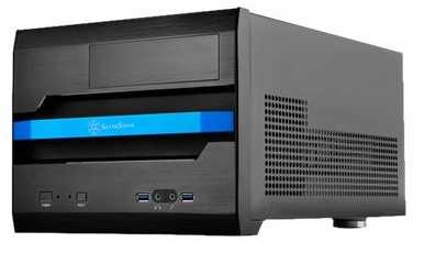 PC korpusas Silverstone Cube SST-SG12B Sugo Micro ATX, juodas