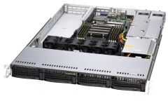 Serveris Super Micro Computer Supermicro A+ Server 1014S-WTRT Socket SP3 Stovas (1U) Juoda